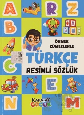 Örnek Cümlelerle Türkçe Resimli Sözlük – Hüseyin Utku Gültekin – Karatay Çocuk kitap kapağı