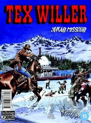 Tex Willer sayı 15 – Mauro Boselli – Lal Kitap kitap kapağı