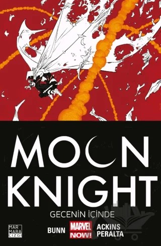 Moon Knight Cilt 3 – Gecenin İçinde – Cullen Bunn – Marmara Çizgi kitap kapağı
