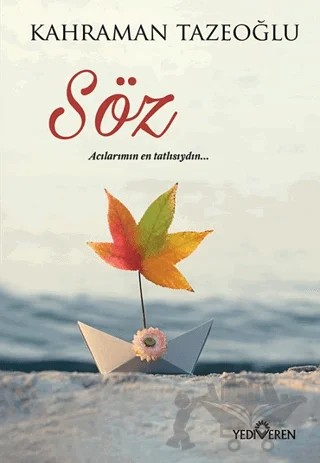 Söz – Kahraman Tazeoğlu – Yediveren Yayınları kitap kapağı