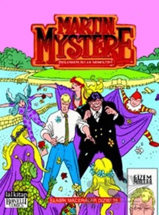 Martin Mystere Klasik Maceralar Dizisi Sayı: 35 – Carlo Recagno, Stefano Santarelli – Lal Kitap kitap kapağı