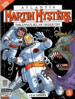 Martin Mystere İmkansızlıklar Dedektifi Sayı: 3 Uzay Mekiği – Lal Kitap kitap kapağı