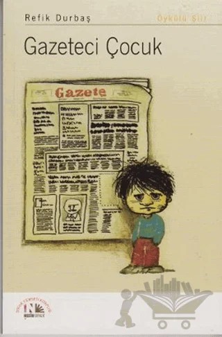 Gazeteci Çocuk – Refik Durbaş – Nesin Yayınevi kitap kapağı