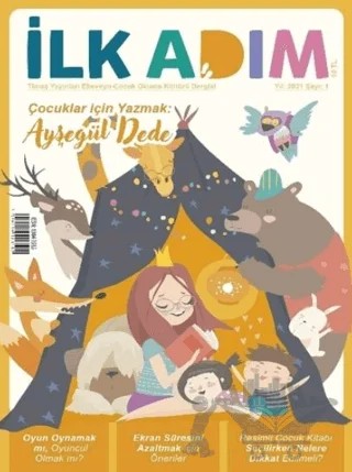 İlk Adım Dergisi Sayı: 1 – Timaş Çocuk kitap kapağı
