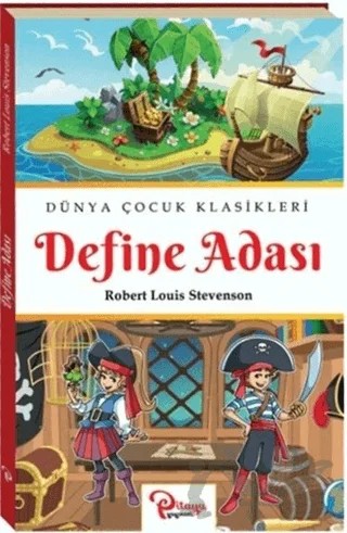 Define Adası – Robert Louıs Stevenson – Pitaya Yayınevi kitap kapağı
