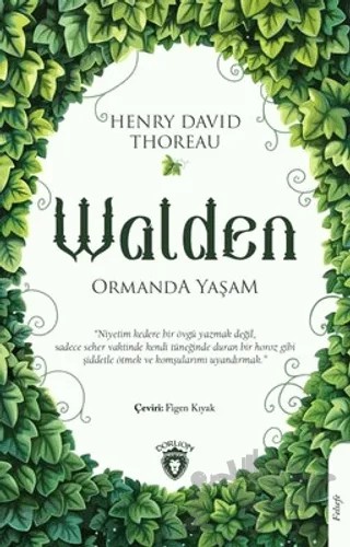 Walden Ormanda Yaşam – Henry David Thoreau – Dorlion Yayınları kitap kapağı