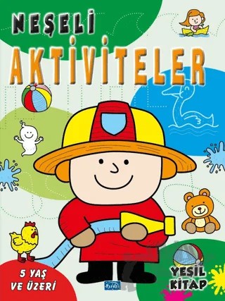 Neşeli Aktiviteler – Yeşil Kitap – Kolektif – Parıltı Yayınları kitap kapağı