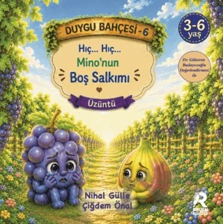 Duygu Bahçesi 6 - Üzüntü – Nihal Gülle, Çiğdem Önal – Raven Yayınevi kitap kapağı