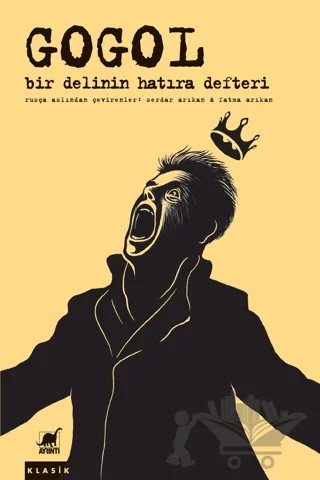 Bir Delinin Hatıra Defteri – Nikolay Vasiliyeviç Gogol – Ayrıntı Yayınları kitap kapağı