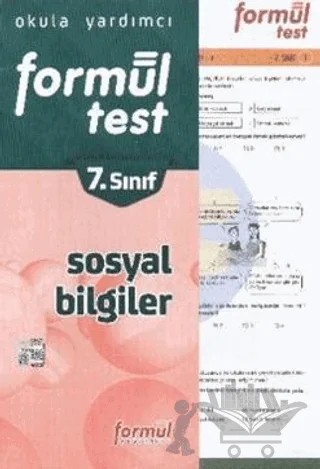 7. Sınıf Sosyal Bilgiler Yaprak Test – Kolektif – Formül Yayınları kitap kapağı