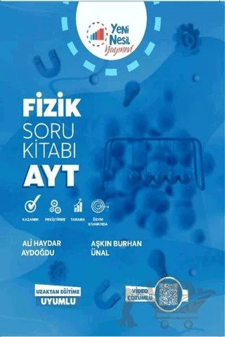 AYT Fizik Soru Kitabı – Aşkın Burhan Ünal, Ali Haydar Aydoğdu – Yeni Nesil Yayınevi kitap kapağı