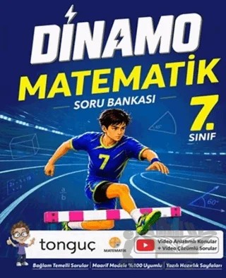7. Sınıf Matematik Dinamo Soru Bankası – Kolektif – Tonguç Akademi kitap kapağı