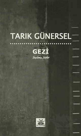 Gezi – Tarık Günersel – Artshop Yayıncılık kitap kapağı