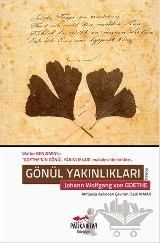 Gönül Yakınlıkları – Johann Wolfgang Von Goethe – Patika Kitap kitap kapağı