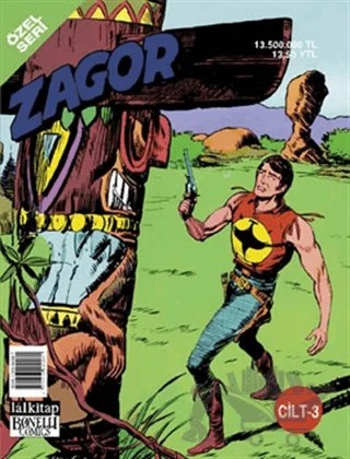Zagor Özel Seri Cilt: 3 – Lal Kitap kitap kapağı