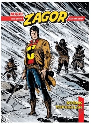 Zagor Maxi 20 - Soğuk Topraklar – Jacopo Rauch – Çizgi Düşler Yayınevi kitap kapağı