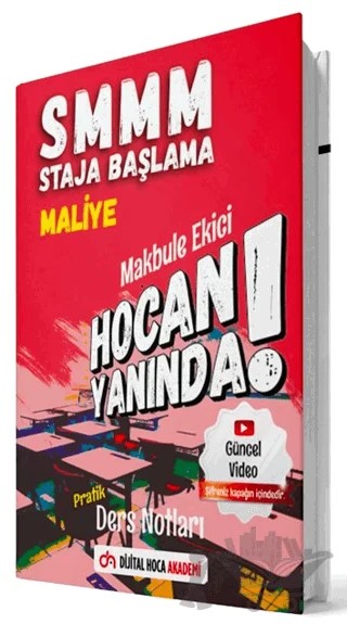 SMMM Staja Başlama Maliye Pratik Ders Notları – Makbule Ekici – Dijital Hoca kitap kapağı