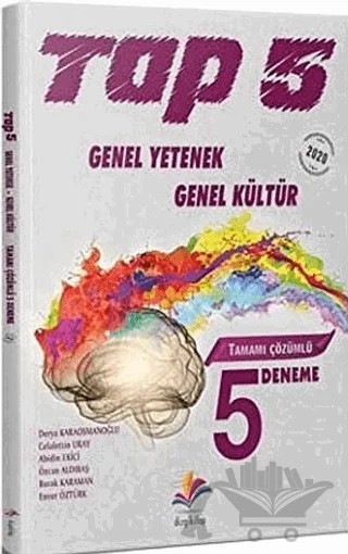 KPSS Genel Kültür Genel Yetenek 5 Deneme Tamamı Çözümlü – Abidin Ekici, Burak Karaman, Celalettin Uray, Derya Karaosmanoğlu, Enver Öztürk, Özcan Aldıbaş – Dizgi Kitap kitap kapağı
