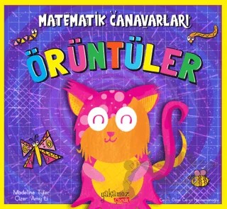 Matematik Canavarları - Örüntüler – Madeline Tyler – Yakamoz Yayınevi kitap kapağı