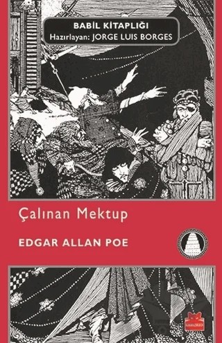Çalınan Mektup – Edgar Allan Poe – Kırmızı Kedi Yayınevi kitap kapağı