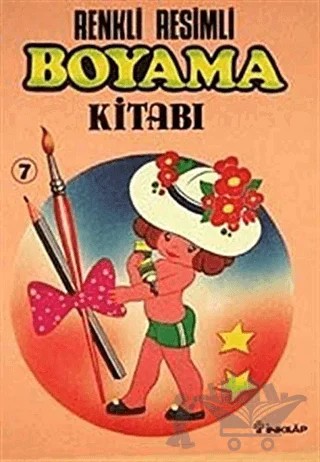 Renkli Resimli Boyama Kitabı 7 – Kolektif – İnkılap Kitabevi kitap kapağı