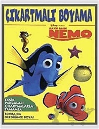 Kayıp Balık Nemo Çıkartmalı Boyama – Derleme – Doğan Egmont Yayıncılık kitap kapağı