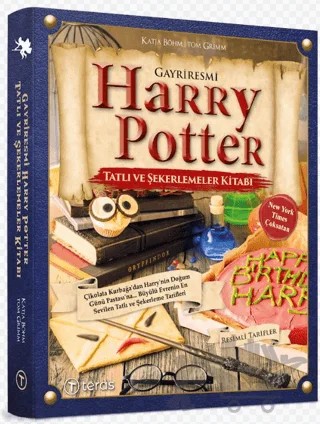 Gayriresmi Harry Potter Tatlı ve Şekerlemeler Kitabı – Katja Böhm, Tomm Grimm – Teras Kitap kitap kapağı