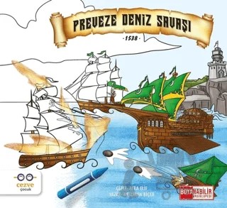 Preveze Deniz Savaşı – Neslihan Biçer – Cezve Çocuk kitap kapağı