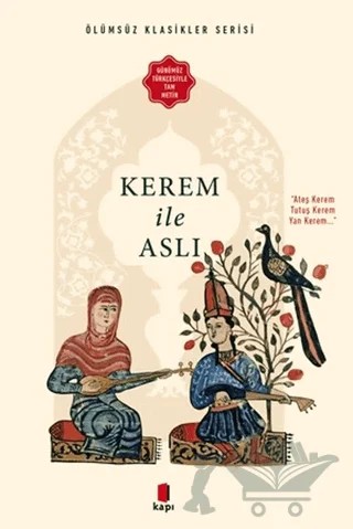 Kerem ile Aslı – Anonim – Kapı Yayınları kitap kapağı