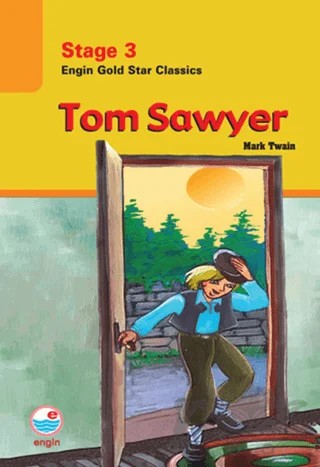 Tom Sawyer - Stage 3 – Mark Twaın – Engin Yayınevi kitap kapağı