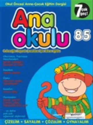 Anaokulu Sayı: 85 Anne-Çocuk Eğitim Dergisi – Boyut Yayın Grubu kitap kapağı