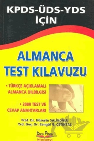 Almanca Test Klavuzu KPDS - ÜDS - YDS İçin – Bengül G. Çetintaş, Hüseyin Salihoğlu – Barış Platin Yayınları kitap kapağı