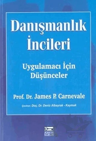 Danışmanlık İncileri – James P. Carnevale – Anahtar Kitaplar Yayınevi kitap kapağı