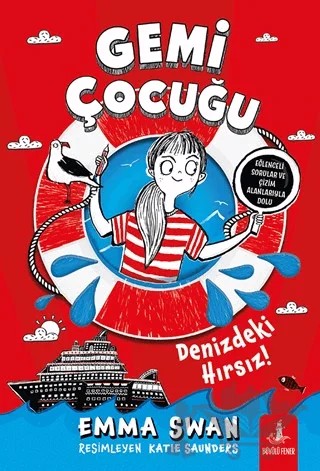 Gemi Çocuğu - Denizdeki Hırsız – Emma Swan – Büyülü Fener Yayınları kitap kapağı