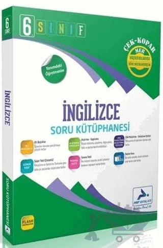 6. Sınıf İngilizce Soru Kütüphanesi – Kolektif – Paraf Yayınları kitap kapağı