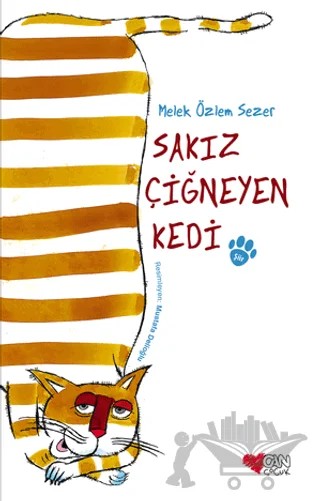 Sakız Çiğneyen Kedi – Melek Özlem Sezer – Can Çocuk Yayınları kitap kapağı