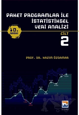 Paket Programlar ile İstatistiksel Veri Analizi Cilt 2 – Kazım Özdamar – Nisan Kitabevi kitap kapağı