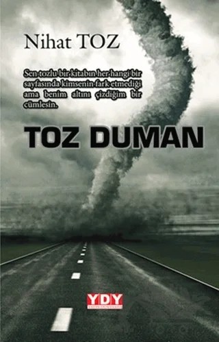 Toz Duman – Nihat Toz – YDY Yayınları kitap kapağı