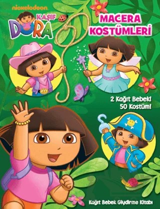 Kaşif Dora - Macera Kostümleri – Kolektif – Doğan Egmont Yayıncılık kitap kapağı