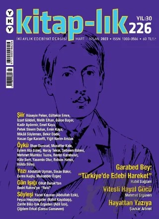 Kitap-lık 226 / Mart - Nisan 2023 – Yapı Kredi Yayınları kitap kapağı