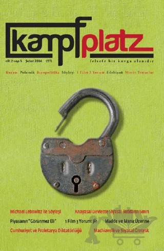 Kampfplatz Cilt: 2 Sayı: 5 - Şubat 2014 – Kolektif – Phoenix Yayınevi kitap kapağı