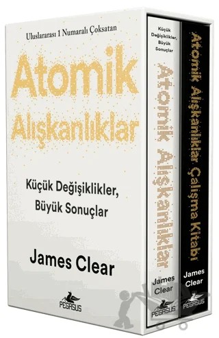 Atomik Alışkanlıklar Kutulu Özel Set – James Clear – Pegasus Yayınları kitap kapağı