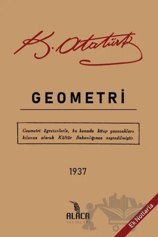 Geometri – Mustafa Kemal Atatürk – Alaca Yayınları kitap kapağı