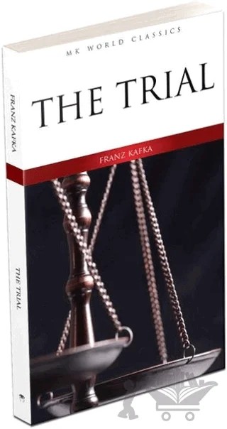The Trial - İngilizce Roman – Franz Kafka – MK Publications kitap kapağı