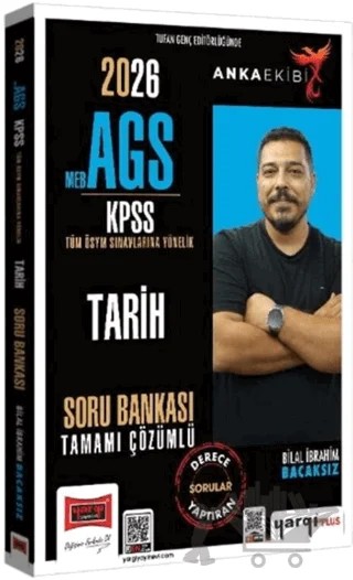 KPSS MEB AGS Tarih Soru Bankası – Bilal Bacaksız – Yargı Yayınevi kitap kapağı