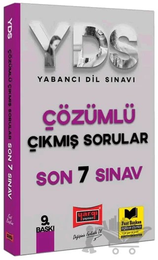 YDS Son 7 Sınav Çözümlü Çıkmış Sorular – Kolektif – Yargı Yayınevi kitap kapağı