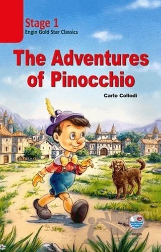The Adventures of Pinocchio CD’li (Stage 1) – Carlo Collodi – Engin Yayınevi kitap kapağı