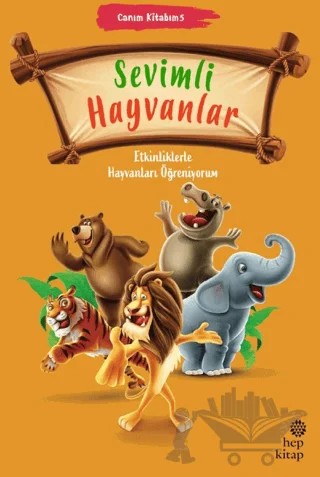 Canım Kitabım 5 - Sevimli Hayvanlar – Kolektif – Hep Kitap kitap kapağı