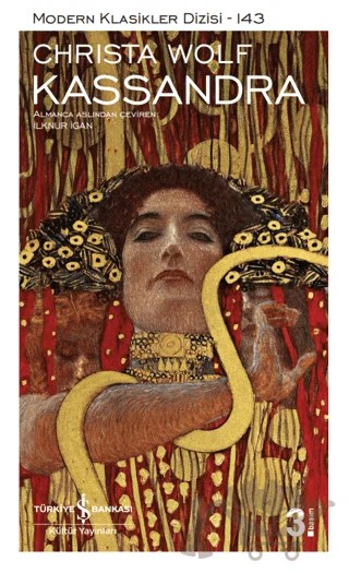Kassandra – Christa Wolf – İş Bankası Kültür Yayınları kitap kapağı