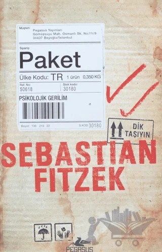 Paket – Sebastian Fitzek – Pegasus Yayınları kitap kapağı